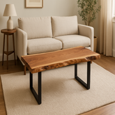 Live Edge Elm Coffee Table